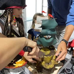 Pirate Themed Birthday Party at Flipz Academy Gold Coast